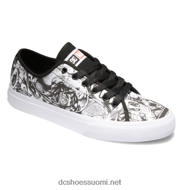 miesten marvel deadpool x dc manuaali musta/valkoinen/punainen DC Shoes VXP4HP218