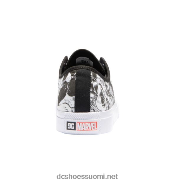 miesten marvel deadpool x dc manuaali musta/valkoinen/punainen DC Shoes VXP4HP218