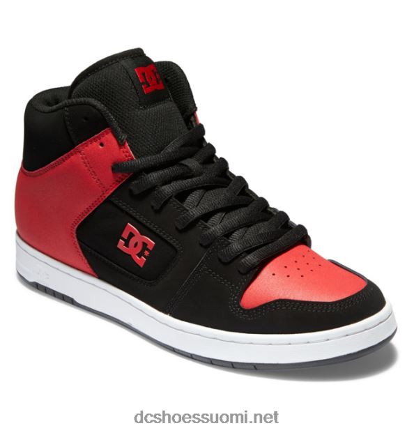 manteca 4 hi - miesten korkeat kengät musta punainen DC Shoes VXP4HP39