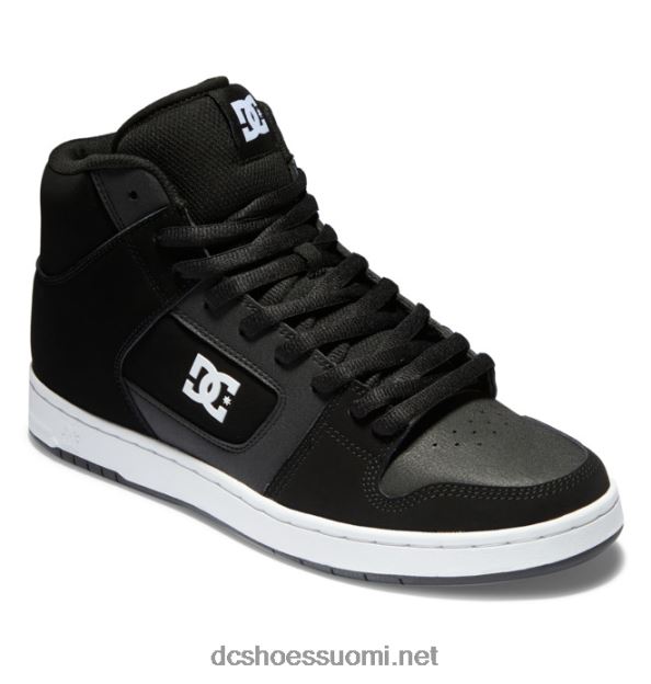 manteca 4 hi - miesten korkeat kengät musta valkoinen DC Shoes VXP4HP40