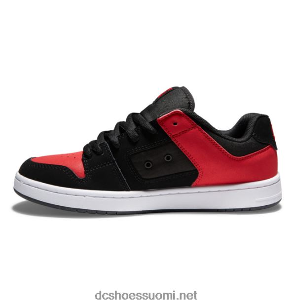 manteca 4 - miesten kengät musta/urheilullinen punainen DC Shoes VXP4HP42