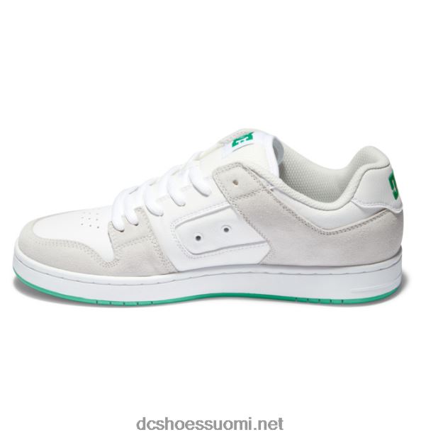 manteca 4 - miesten kengät valkoinen/harmaa/vihreä DC Shoes VXP4HP320