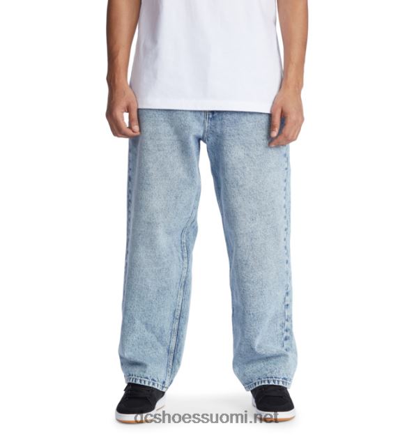 miesten työntekijä indigo vintage wash baggy fit farkut indigo vintage pesu DC Shoes VXP4HP55