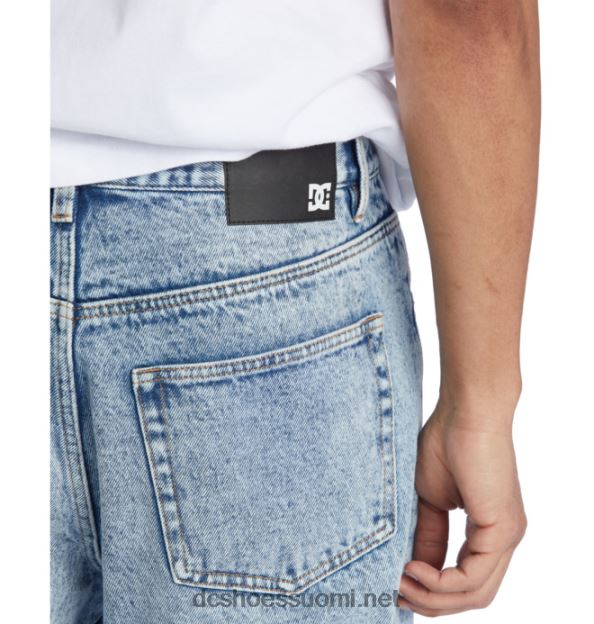 miesten työntekijä indigo vintage wash baggy fit farkut indigo vintage pesu DC Shoes VXP4HP55