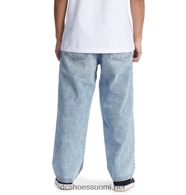 miesten työntekijä indigo vintage wash baggy fit farkut indigo vintage pesu DC Shoes VXP4HP55