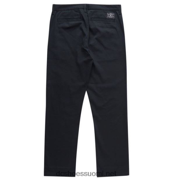 miesten työntekijän rennon mallin chinohousut musta DC Shoes VXP4HP99