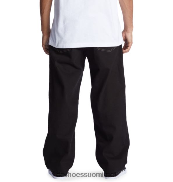 miesten worker baggy fit farkut raaka musta DC Shoes VXP4HP54