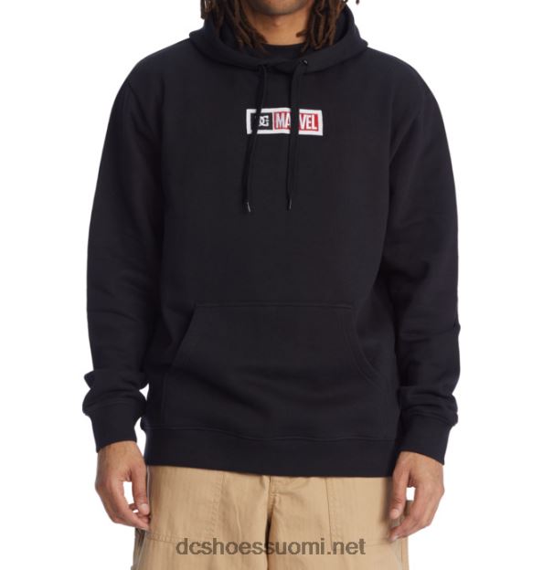 miesten marvel deadpool x dc villapaita musta DC Shoes VXP4HP408