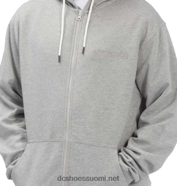 miesten riot 2 vetoketjullinen huppari keskiharmaa kanerva DC Shoes VXP4HP396