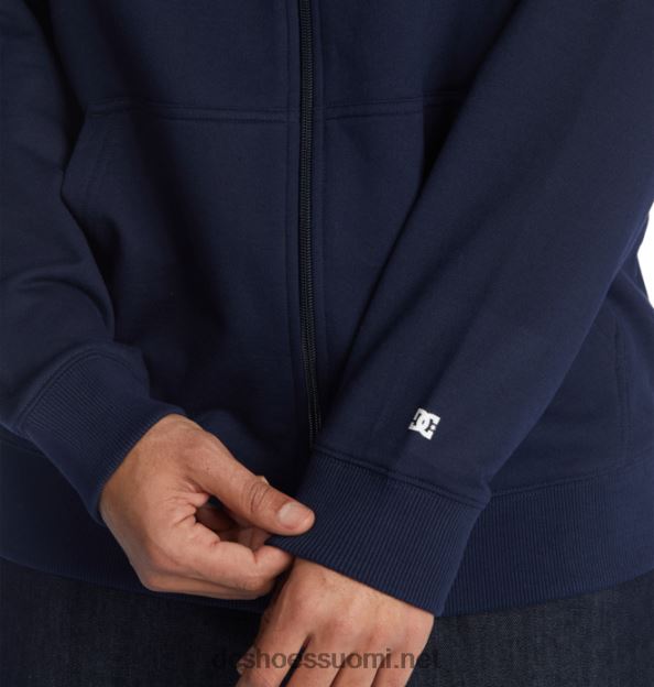 miesten riot 2 vetoketjullinen huppari laivasto bleiseri DC Shoes VXP4HP397