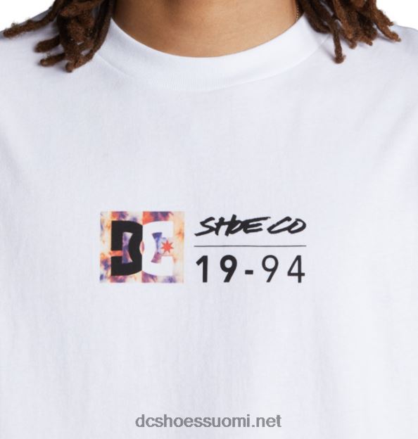 miesten dc split star t-paita valkoinen / lämmin jääväri DC Shoes VXP4HP129