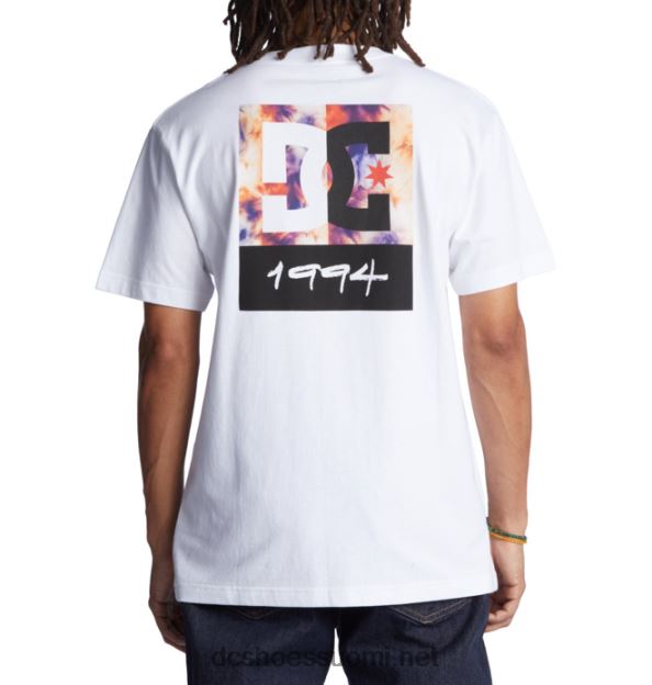 miesten dc split star t-paita valkoinen / lämmin jääväri DC Shoes VXP4HP129