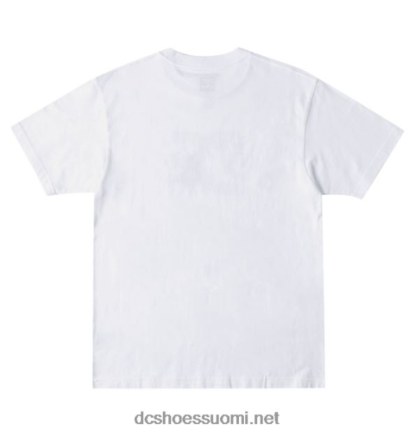 miesten dc star fill heritage t-paita valkoinen/tuli DC Shoes VXP4HP77