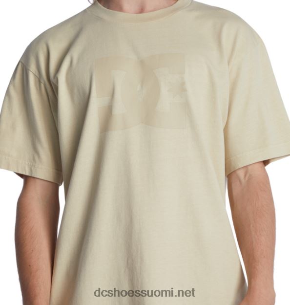 miesten dc star pigmenttivärjäys t-paita pilvinen entsyymipesu DC Shoes VXP4HP50