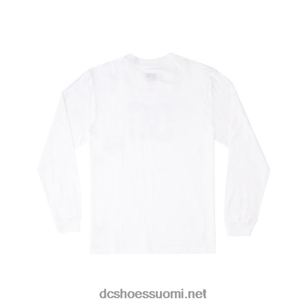 miesten dc star pitkähihainen t-paita valkoinen DC Shoes VXP4HP69