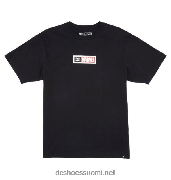 miesten marvel deadpool x dc marvel t-paita musta DC Shoes VXP4HP406