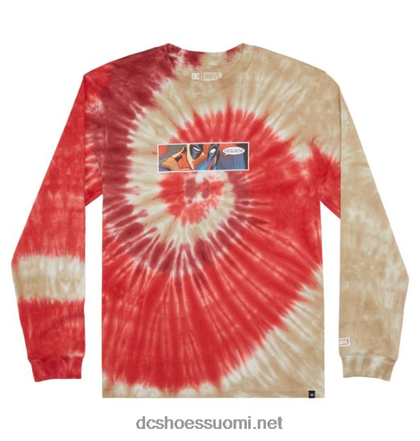 miesten marvel deadpool x dc streets pitkähihainen t-paita valikoituja DC Shoes VXP4HP411