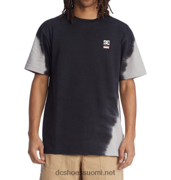 miesten marvel deadpool x dc way back t-paita musta DC Shoes VXP4HP415