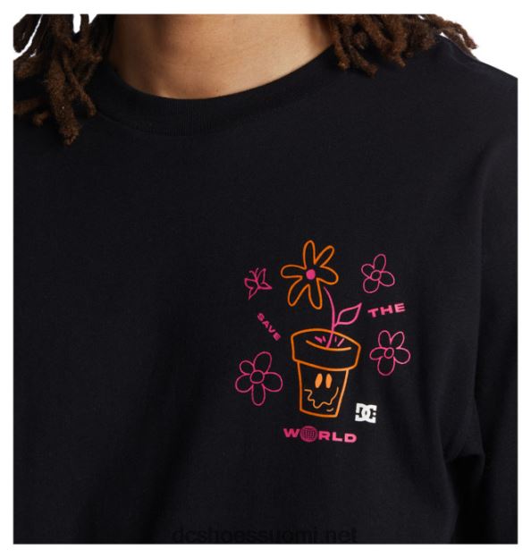 miesten pelasta meidät t-paita musta DC Shoes VXP4HP118