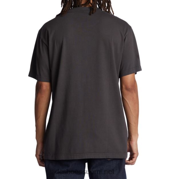 miesten särkynyt t-paita musta entsyymipesu DC Shoes VXP4HP113