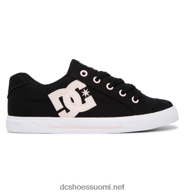naisten chelsea-kengät musta/vaaleanpunainen DC Shoes VXP4HP446