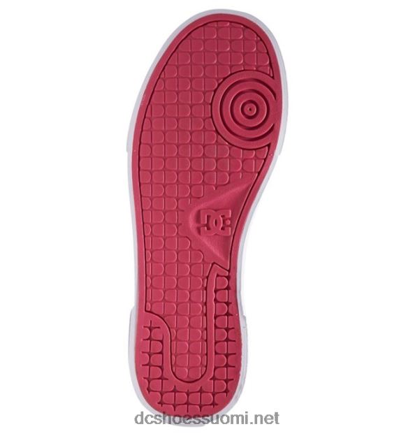 naisten chelsea-kengät valkoinen/hullu pinkki DC Shoes VXP4HP461