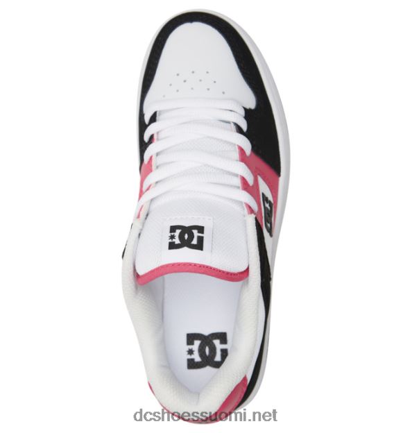naisten manteca 4 kengät musta/hullu pinkki DC Shoes VXP4HP466