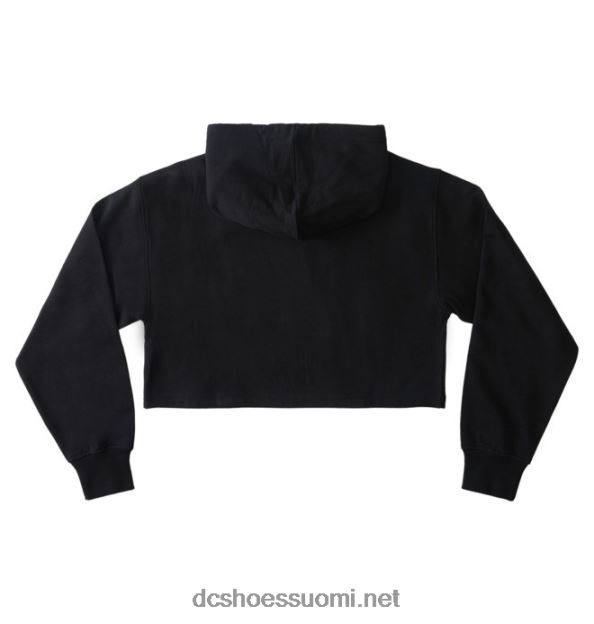 naisten dc lyhennetty huppari 2 musta/fuksia DC Shoes VXP4HP504