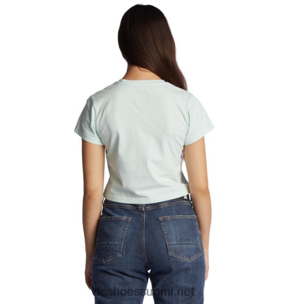 naisten dc star fill rajattu vauvan t-paita jäävesihappopesu DC Shoes VXP4HP486