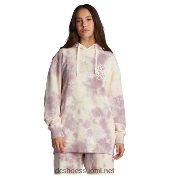 naisten haalistunut huppari kesäinen väriaine DC Shoes VXP4HP484